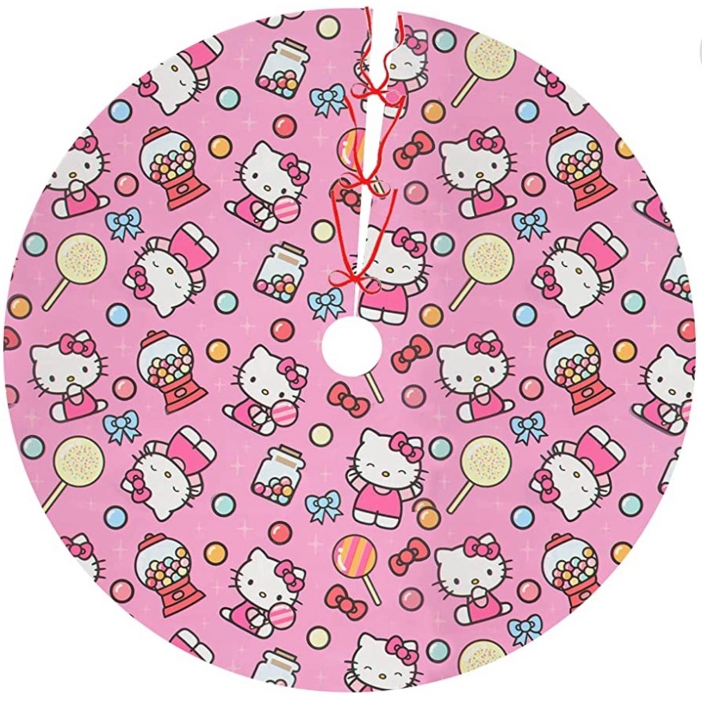 Hello Kitty Holiday Tree Skirt